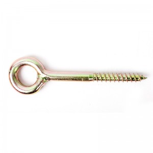 Eye Lag Screw Eye Dia 23mm жълто покритие