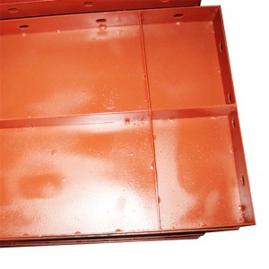 Конструктивна бетонна стоманена затваряща плоча боядисана B тип с дебелина на плочата 1,2 мм